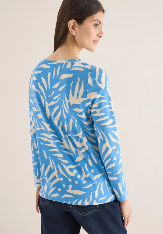 Two-Tone Shirt fountain blue