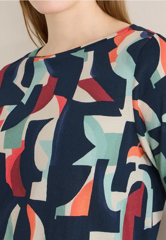 T-shirt à motifs universal blue