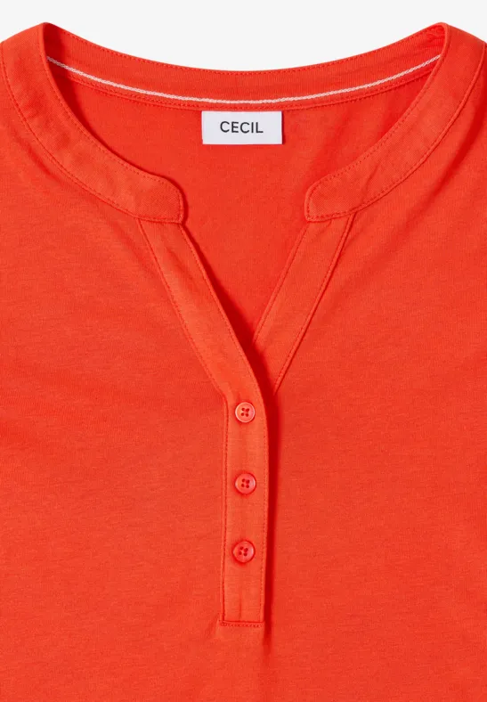 Shirt cherry tomato orange