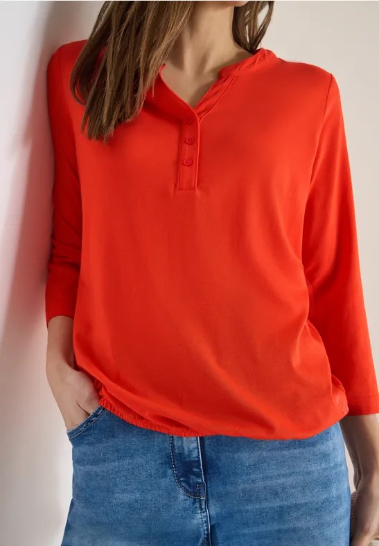 Shirt cherry tomato orange