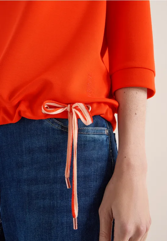 Koszulka Soft Touch cherry tomato orange