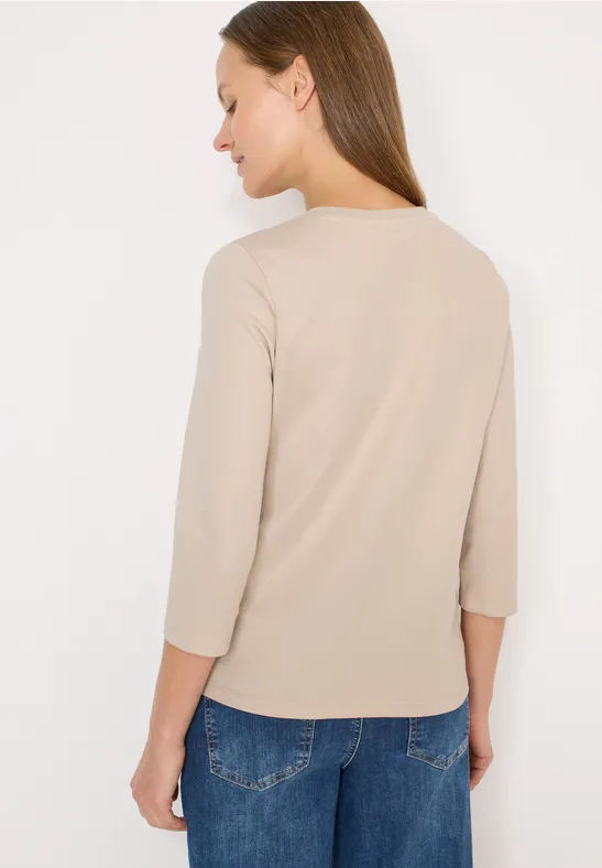 Basic T-Shirt grain beige