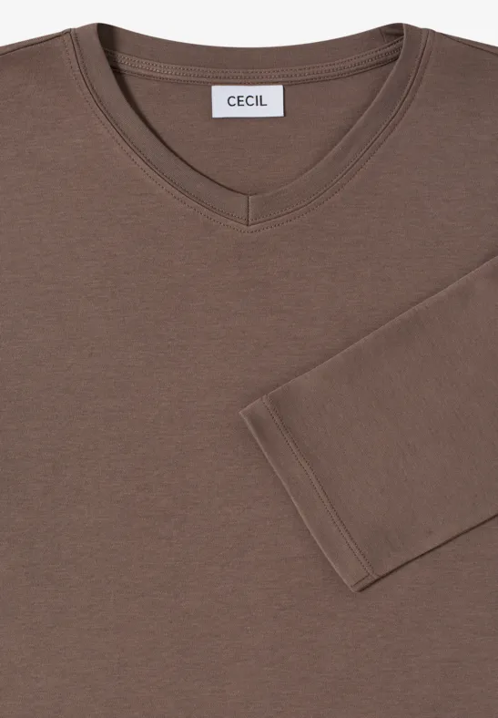 Basic T-Shirt urban taupe