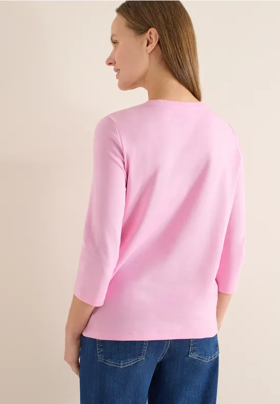 Basic T-Shirt light blush rose