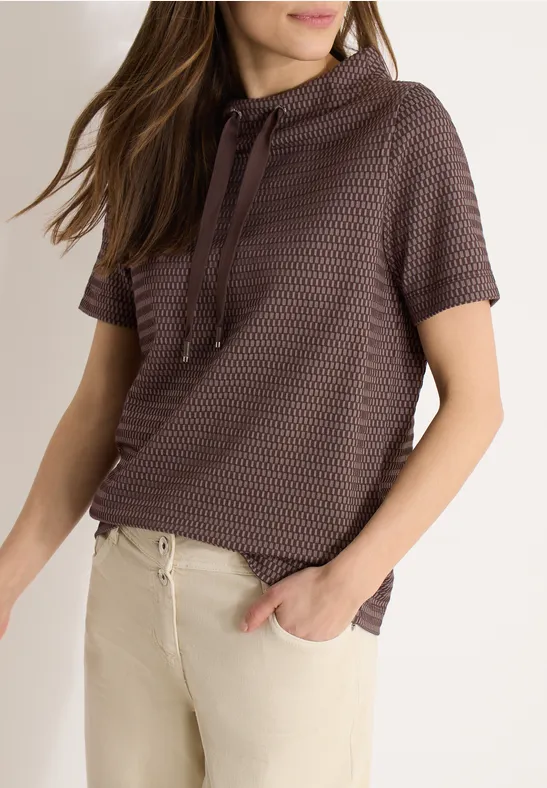 Two-Tone T-Shirt macchiato brown
