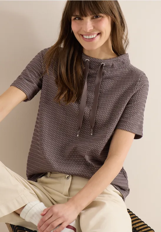 Two-Tone T-Shirt macchiato brown