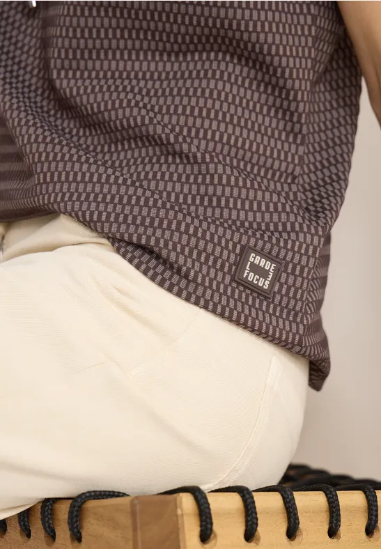 Two-Tone T-Shirt macchiato brown