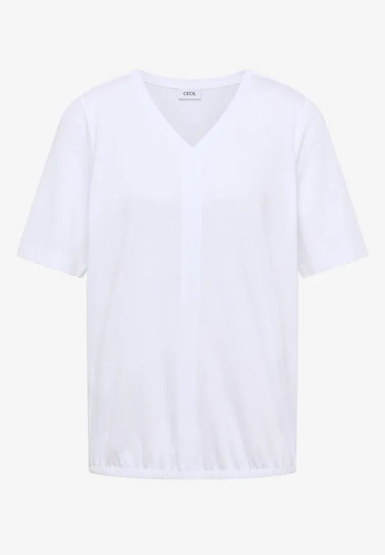 Bluzka w stylu tuniki White