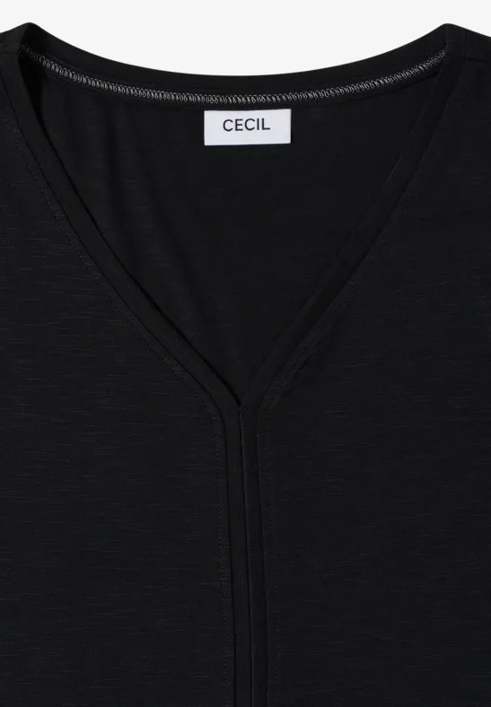 Bluzka w stylu tuniki Black