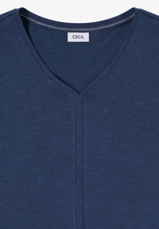 Shirt im Tunika-Look sporty denim blue