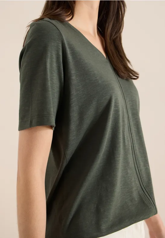 Shirt im Tunika-Look khaki