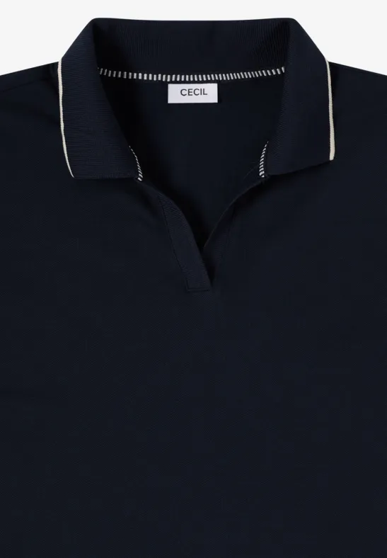 Piqué Poloshirt universal blue