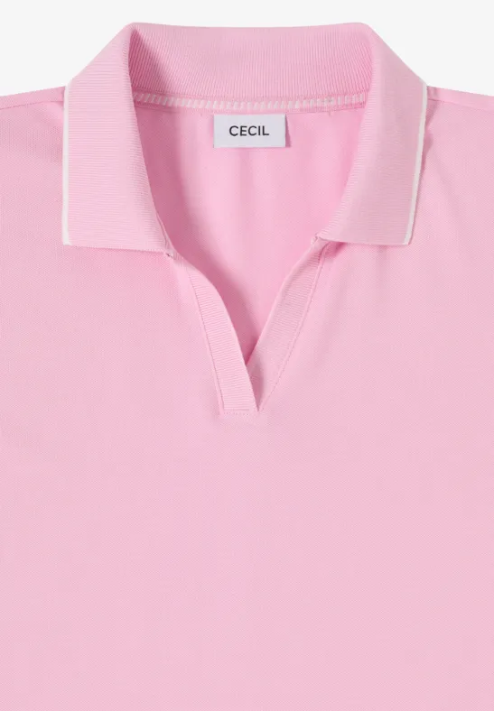 Piqué Poloshirt light blush rose