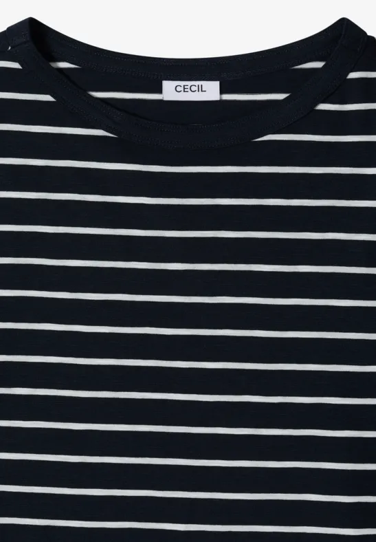 T-shirt à rayures universal blue