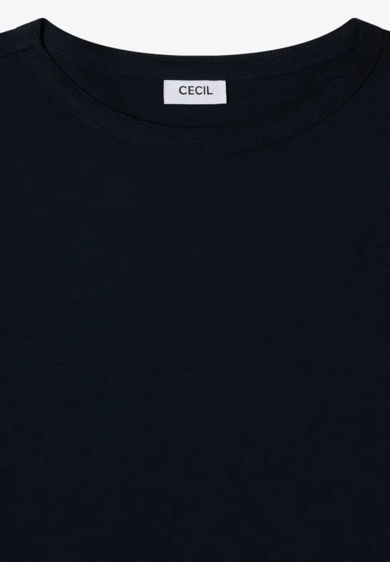 Shirt in effen kleur universal blue