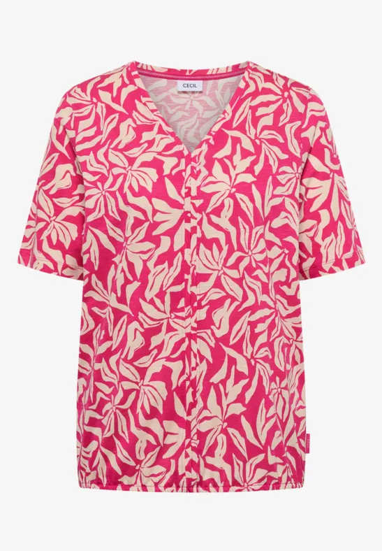 Shirt im Tunika-Look beetroot pink
