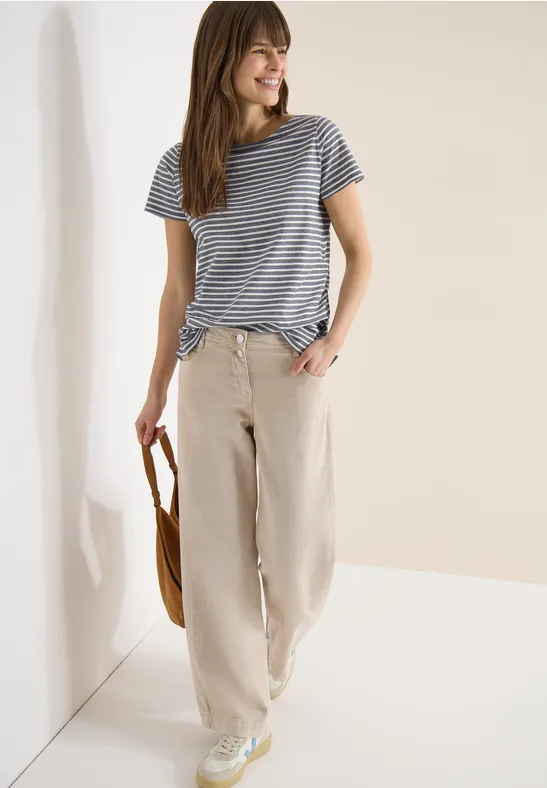 Koszula w paski universal blue