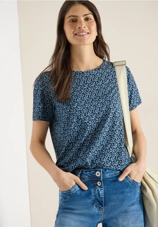 Basic Shirt in een 2-pack universal blue