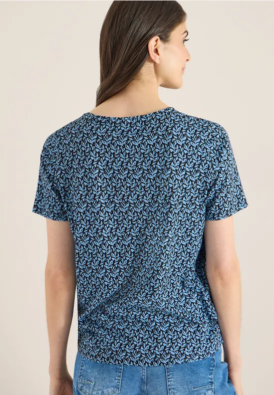 Basic Shirt in een 2-pack universal blue