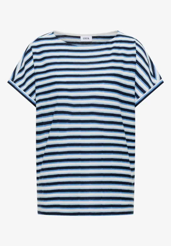 Koszulka w paski urban navy blue