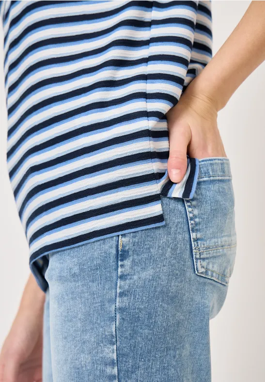 Koszulka w paski urban navy blue