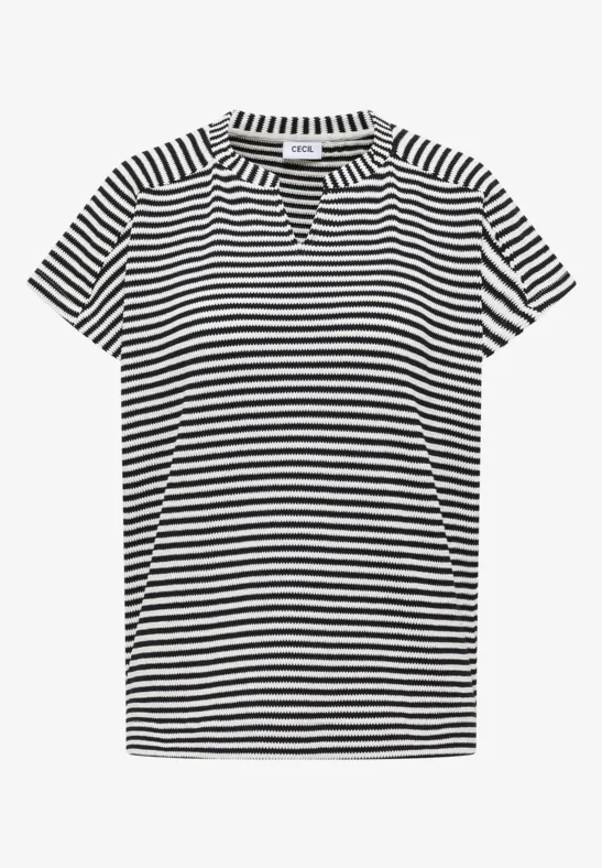 Gestreiftes Shirt universal blue