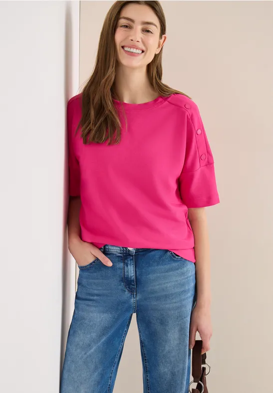 Koszula z guzikami beetroot pink