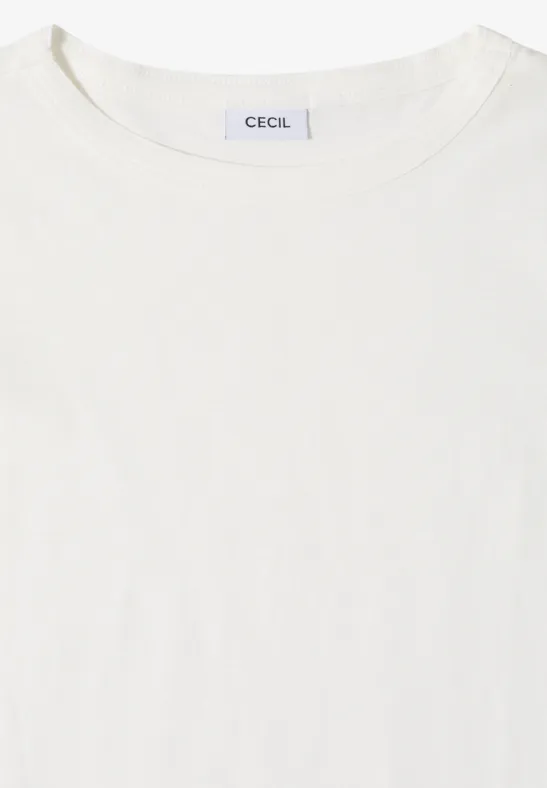 Shirt met strepen in een 2-pack vanilla white/pearl beige