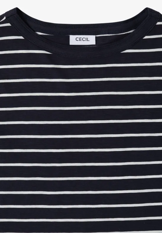 Shirt met strepen in een 2-pack vanilla white/universal blue