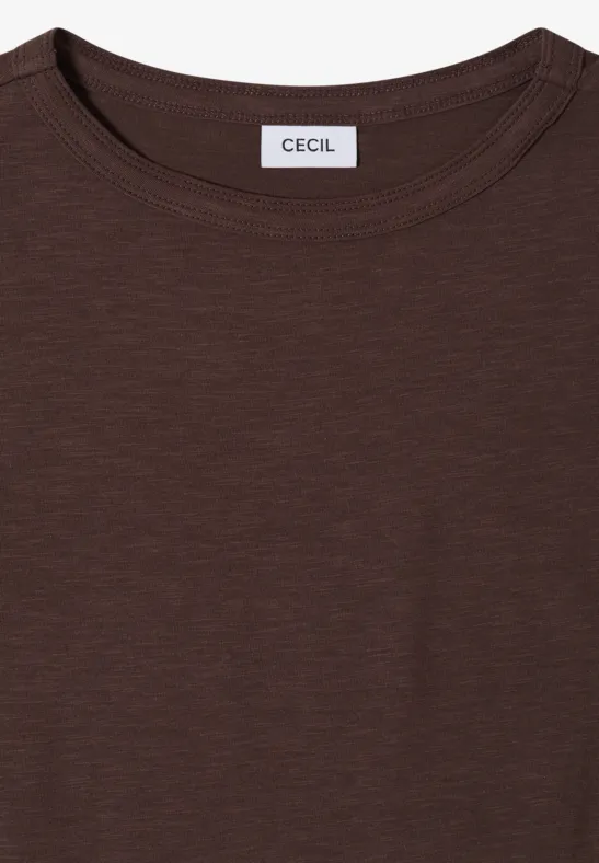 Shirt met strepen in een 2-pack macchiato brown/blush rose