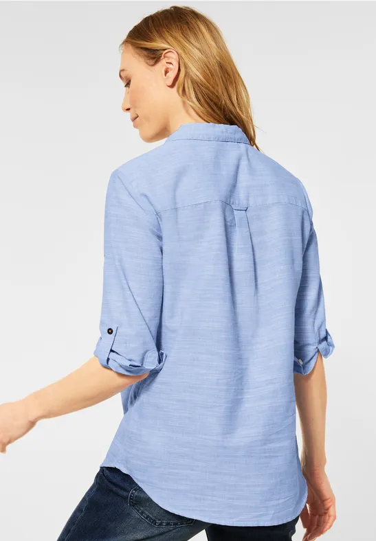Chambray blouse blouse blue