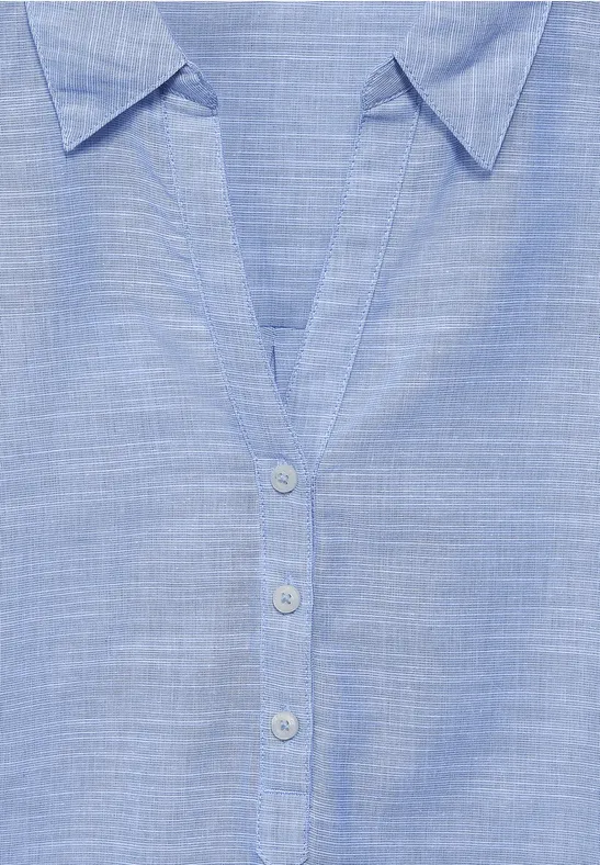 Chambray blouse blouse blue