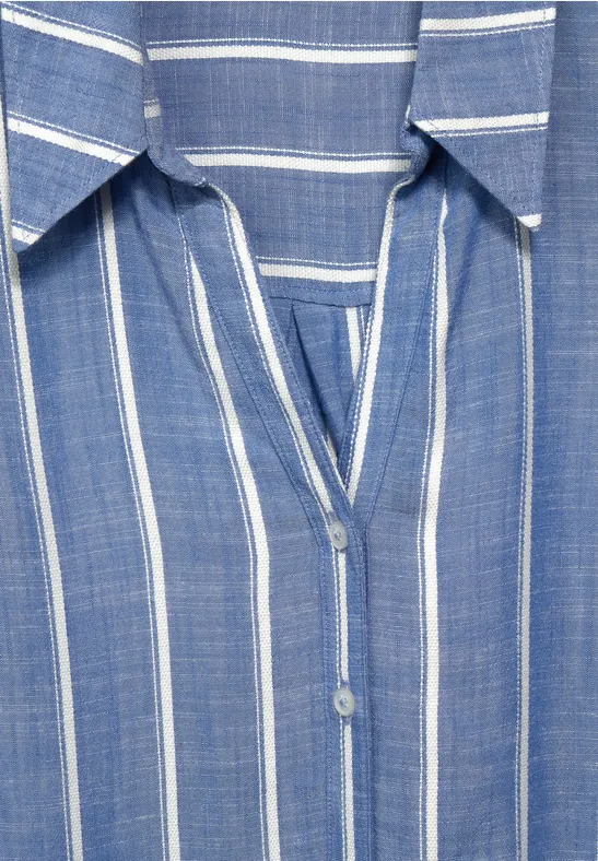 Chemisier chambray blouse blue
