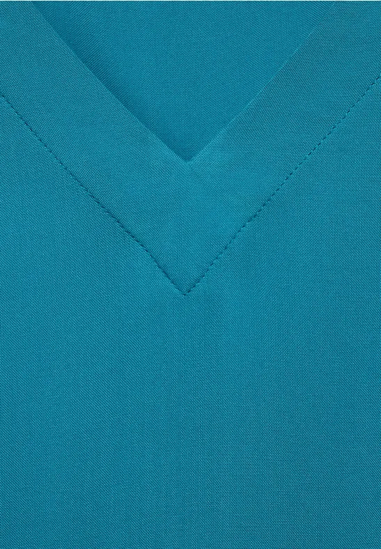 Chemise avec détail noué cool lagoon blue