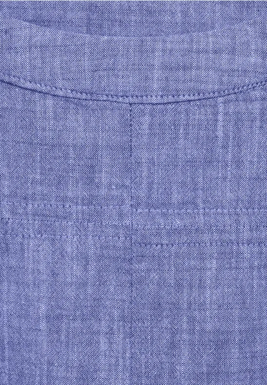 Chambray Bluse blouse blue melange