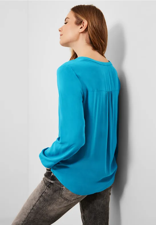Chemisier de couleur unie club blue