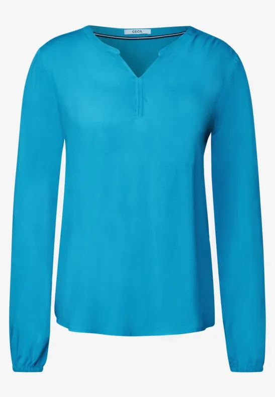 Chemisier de couleur unie club blue