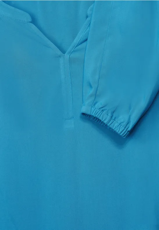 Chemisier de couleur unie club blue