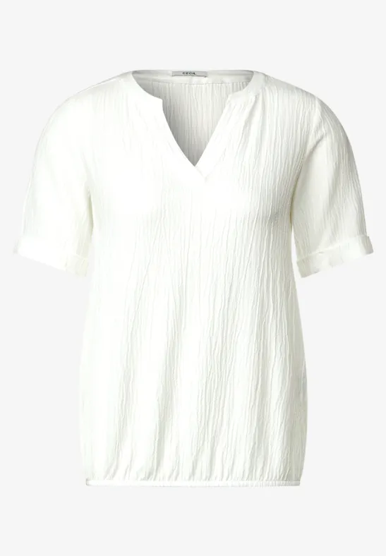 Struktur Shirt vanilla white