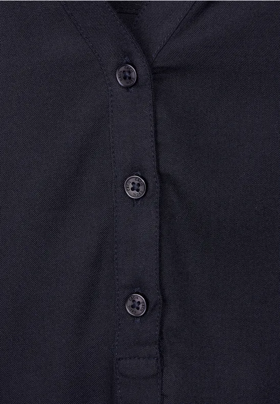 Viskose Bluse mit 3/4 Arm night sky blue