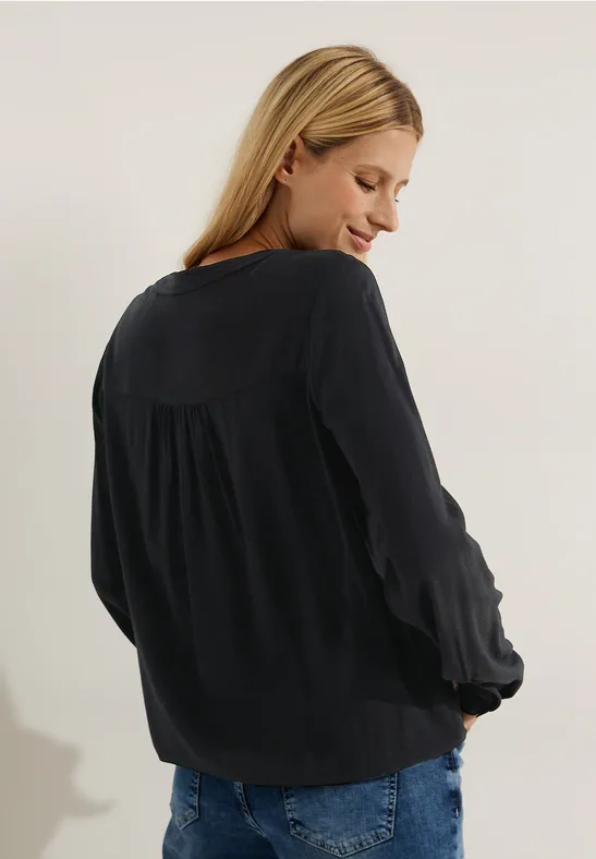 Bluse in Tunikastyle Black