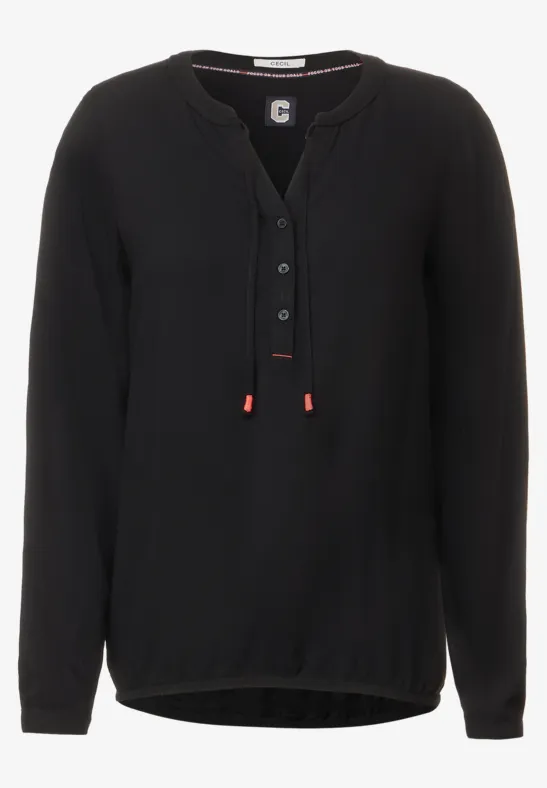 Bluse in Tunikastyle Black