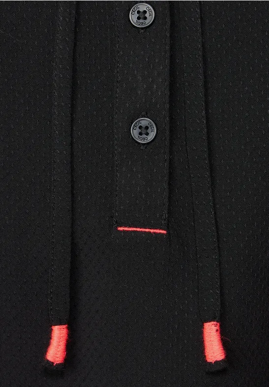 Bluse in Tunikastyle Black