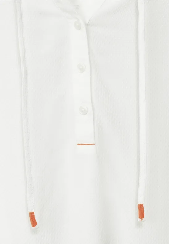 Bluse in Tunikastyle vanilla white