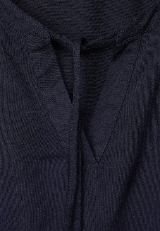 Viscose tuniekblouse night sky blue