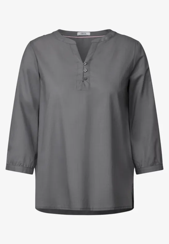 Leichte Tunika graphite light grey