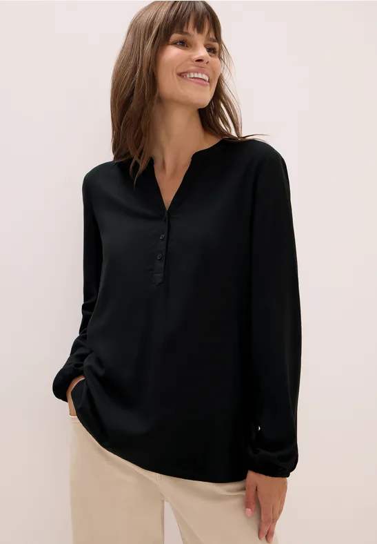 Tunique en couleur unie Black