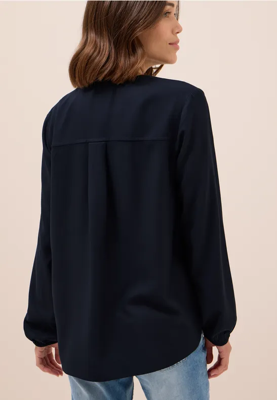 Tunika in Unifarbe urban dark blue