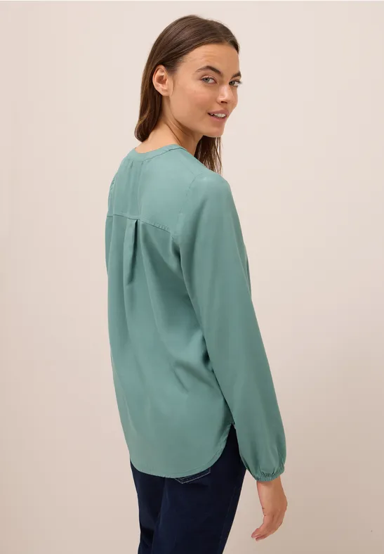 Tunika in Unifarbe jewel green
