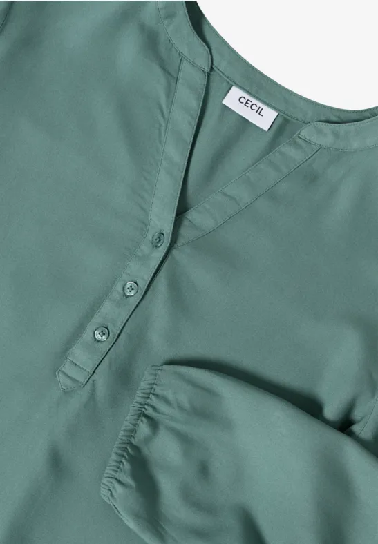 Tunika in Unifarbe jewel green